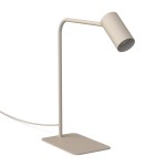 Beżowa lampa biurkowa 1xGU10 R50 MONO