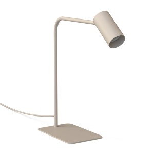 Beżowa lampa biurkowa 1xGU10 R50 MONO