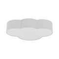 LAMPAMI - lampa chmura sufitowa szara, lampa do sypialni sufitowa szara, lampa sufitowa dla dziewczynki, lampa do pokoju dziecięcego, szara lampa sufitowa chmurka CLOUD GREY
