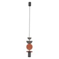 LAMPAMI - długa lampa wisząca ozdobna kolorowa, lampa sufitowa do pokoju młodzieżowego, kolorowa lampa wisząca, lampa dla nastolatków, designerska lampa wisząca DROPS COLOR C NOWODVORSKI