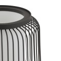 LAMPAMI - szara lampa stojąca do salonu, lampa nocna, lampa do salonu, lampa na komodę, ciekawa lampka stojąca NOME NOWODVORSKI