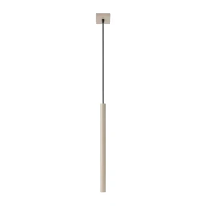 Lampa tuba wisząca beżowa 1xG9 PASTELO 1 taupe
