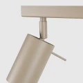 LAMPAMI - beżowa lampa sufitowa ruchoma, plafon sufitowy, lampa regulowana sufitowa, lampa sufitowa na klatkę schodową, lampa sufitowa do pokoju młodzieżowego, lampa do kuchni, lampa na korytarz RING 2 taupe sollux