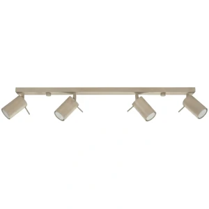 Beżowa lampa sufitowa wielopunktowa ruchoma plafon sufitowy 4xGU10 RING 4L taupe