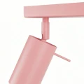 LAMPAMI - różowa lampa sufitowa ruchoma, plafon sufitowy różowy, lampa  tuby sufitowe. lampa do sypialni, lampa sufitowa dla dziewczynki RING 3L różowy sollux