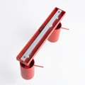 LAMPAMI - czerwona lampa sufitowa ruchoma plafon sufitowy, lampa sufitowa młodzieżowa, lampa sufitowa do pokoju dziecka, lampa na korytarz, lampa sufitowa potrójna Plafon RING 3L czerwony sollux