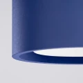 LAMPAMI - lampa sufitowa do małego pokoju, plafon sufitowy, mała lampa sufitowa, lampa młodzieżowa sufitowa, lampa dla dzieci sufitowa, lampa na korytarz, lampa przysufitowa, niebieska lampa na niski sufit MODO 2 ultramaryna sollux