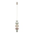LAMPAMI - stylowa lampa wisząca ozdobna, lampa do kuchni, lampa do sypialni, lampa do salonu, lampa sufitowa do pokoju młodzieżowego, oświetlenie nad kanapą w salonie, lampa wisząca do sypialni przy łóżku DROPS COLOR D NOWODVORSKI