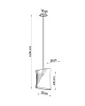 LAMPAMI - lampa nad stół w salonie BLUM 1 sollux szkic