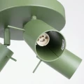 LAMPAMI - nowoczesna lampa do przedpokoju, plafon sufitowy, lampa sufitowa ruchoma, oświetlenie sufitowe do kuchni, oświetlenie na przedpokoju, oświetlenie do salonu sufitowe, lampa zielona sufitowa, lampa przysufitowa RING 3P szałwiowy sollux