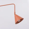 LAMPAMI - kinkiet ścienny z włącznikiem,  lampa ścienna na wysięgniku ruchomym, kinkiet z wyłącznikiem, lampa do czytania książek, oświetlenie nad kanapą w salonie, kinkiet ścienny NOX 1 sollux
