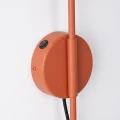 LAMPAMI - kinkiet ścienny z włącznikiem,  lampa ścienna na wysięgniku ruchomym, kinkiet z wyłącznikiem, lampa do czytania książek, oświetlenie nad kanapą w salonie, kinkiet ścienny NOX 1 sollux