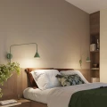 LAMPAMI - kinkiet ścienny z włącznikiem, lampa ścienna z wyłącznikiem, lampa do czytania książek, lampa na korytarz, oświetlenie nad kanapą w salonie, kinkiet ścienny regulowany NOX 1 sollux