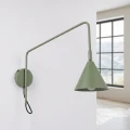 LAMPAMI - kinkiet ścienny z włącznikiem, lampa ścienna z wyłącznikiem, lampa do czytania książek, lampa na korytarz, oświetlenie nad kanapą w salonie, kinkiet ścienny regulowany NOX 1 sollux