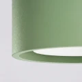 LAMPAMI - zielona lampa przysufitowa, oświetlenie sufitowe do kuchni, oświetlenie na przedpokoju, oświetlenie do salonu sufitowe, lampa do pokoju sufitowa,  minimalistyczna lampa sufitowa potrójna MODO 3 szałwiowy sollux
