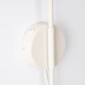 LAMPAMI - kaszmirowy kinkiet ścienny z włącznikiem, lampa ścienna na wysięgniku ruchomym, lampka do czytania, oświetlenie nad kanapą w salonie, kinkiet ścienny regulowany NOX 1 kaszmirowy sollux