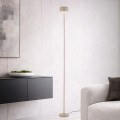 LAMPAMI - nowoczesna lampa stojąca do salonu, lampa podłogowa beżowa, lampa stojąca do salonu nowoczesna, wysoka lampa ledowa podłogowa, lampa do sypialni NOA BEIGE LED