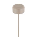 LAMPAMI - nowoczesna lampa stojąca do salonu, lampa podłogowa beżowa, lampa stojąca do salonu nowoczesna, wysoka lampa ledowa podłogowa, lampa do sypialni NOA BEIGE LED