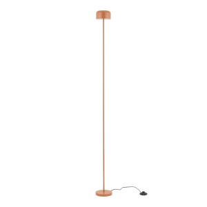 Nowoczesna lampa stojąca do salonu lampa podłogowa pomarańczowa 3000K NOA SALOMON LED
