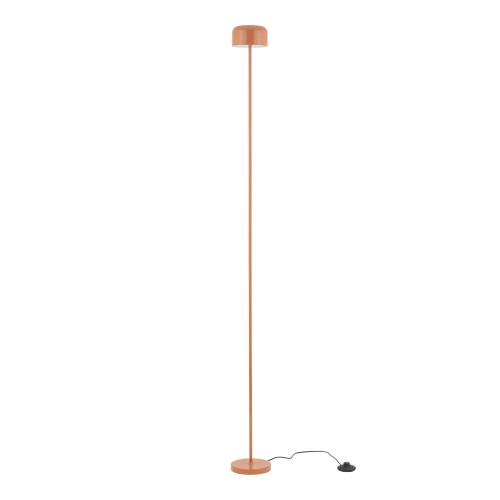 LAMPAMI - nowoczesna lampa stojąca do salonu, lampa podłogowa, wysoka lampa stojąca do salonu nowoczesna, lampa ledowa podłogowa, lampa stojąca metalowa NOA SALMON LED