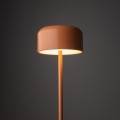 LAMPAMI - nowoczesna lampa stojąca do salonu, lampa podłogowa, wysoka lampa stojąca do salonu nowoczesna, lampa ledowa podłogowa, lampa stojąca metalowa NOA SALMON LED