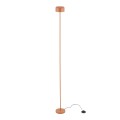 LAMPAMI - nowoczesna lampa stojąca do salonu, lampa podłogowa, wysoka lampa stojąca do salonu nowoczesna, lampa ledowa podłogowa, lampa stojąca metalowa NOA SALMON LED