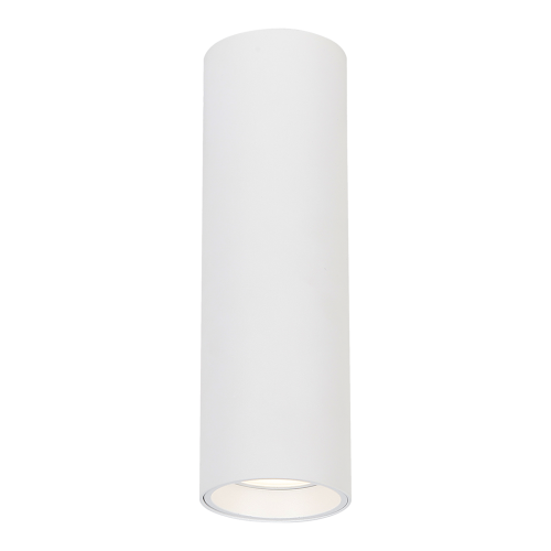 LAMPAMI - lampa na sufit tuba sufitowa biała, oświetlenie do kuchni, oświetlenie na przedpokój, oświetlenie do salonu, lampa sufitowa biała nowoczesna, oczko sufitowe,  lampa tuba sufitowa biała Genesis Spot