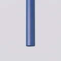 LAMPAMI - niebieska lampa wisząca tuba sufitowa, pojedyncza lampa wisząca, lampa dekoracyjna, oświetlenie nad kanapą w salonie, oświetlenie do sypialni, oświetlenie w łazience przy lustrze PASTELO 1 ultramaryna sollux
