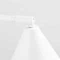 LAMPAMI - biała lampka na biurko do nauki, lampa stojąca biała, lampka do czytania książek, lampka do pokoju dziecka, lampa biurkowa NOX biała sollux