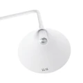 LAMPAMI - biała lampka na biurko do nauki, lampa stojąca biała, lampka do czytania książek, lampka do pokoju dziecka, lampa biurkowa NOX biała sollux