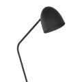 LAMPAMI - lampa stojąca do salonu czarna podłogowa, lampa podłogowa czarna metalowa, lampa stojąca loftowa, lampa podłogowa industrialna, lampa stojąca czarna, lampa czarna stojąca SOHO BLACK