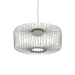 Metalowa lampa wisząca pojedyncza kolor szałwiowy 170 cm 1xGX53 KENAI C