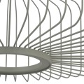 LAMPAMI - metalowa lampa wisząca pojedyncza, lampa wisząca ażurowana z drutu, lampa żyrandol do salonu, lampa nad stół, lampa nad schody, żyrandol druciany KENAI C NOWODVORSKI