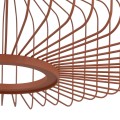 LAMPAMI - metalowa lampa wisząca pojedyncza, nowoczesny żyrandol druciany, lampa wisząca ażurowa, designerska lampa wisząca długa KENAI C NOWODVORSKI