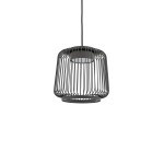 Lampa wisząca nowoczesna jednwabisty grafit 170 cm 1xGX53 KENAI A
