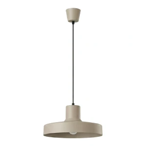 Beżowa lampa do kuchni nowoczesna 120 cm 1XE27 wisząca BILO taupe