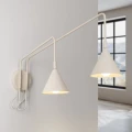 LAMPAMI - kinkiet ścienny z włącznikiem, kinkiet w salonie, lampka nocna do czytania w łóżku, oświetlenie nad kanapą w salonie, lampa ścienna z wyłącznikiem, lampa do sypialni, kinkiet do pokoju młodzieżowego  NOX 2 sollux