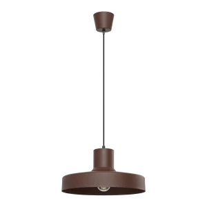 Lampa do kuchni nowoczesna 120 cm 1XE27 wisząca BILO brązowa