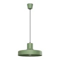 LAMPAMI - lampa do kuchni nowoczesna wisząca szałwiowa, lampa nad stół metalowa, lampa do jadalni, lampa zielona, lampa wisząca BILO szałwiowa sollux