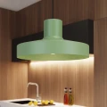 LAMPAMI - lampa do kuchni nowoczesna wisząca szałwiowa, lampa nad stół metalowa, lampa do jadalni, lampa zielona, lampa wisząca BILO szałwiowa sollux