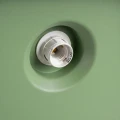 LAMPAMI - lampa do kuchni nowoczesna wisząca szałwiowa, lampa nad stół metalowa, lampa do jadalni, lampa zielona, lampa wisząca BILO szałwiowa sollux