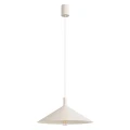 LAMPAMI - kaszmirowa lampa do kuchni wisząca, lampa do kuchni, lampa sufitowa do pokoju młodzieżowego, oświetlenie nad kanapą w salonie, lampa do sypialni, oświetlenie nad stołem, lampa nad wyspę, metalowa lampa wisząca z kloszem NOX 40 sollux