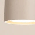LAMPAMI - beżowa lampa sufitowa, lampa sufitowa podwójna, lampa do kuchni nowoczesna, lampa na sufit do pokoju, oświetlenie na przedpokój, lampa na sufit  MODO 2 taupe sollux