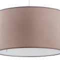 LAMPAMI - lampa wisząca pojedyncza, lampa do kuchni, klasyczny żyrandol wiszący, oświetlenie do kuchni, oświetlenie do salonu, oświetlenie do sypialni RONDO CAPPUCCINO 500