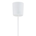 LAMPAMI - lampa wisząca pojedyncza, lampa do kuchni, klasyczny żyrandol wiszący, oświetlenie do kuchni, oświetlenie do salonu, oświetlenie do sypialni RONDO CAPPUCCINO 500