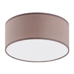 Lampa na sufit klasyczna beżowa 4xE27 RONDO CAPPUCCINO 500