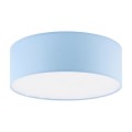 LAMPAMI - niebieska lampa sufitowa, plafon sufitowy, lampa sufitowa młodzieżowa, lampa do dziecięcego pokoju, lampa na sufit, lampa do pokoju chłopca,  lampa do pokoju dziewczynki, płaska lampa sufitowa RONDO KIDS BLUE