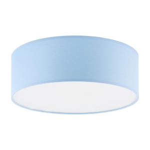 Niebieska lampa sufitowa plafon sufitowy 4xE27 RONDO KIDS BLUE