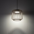 LAMPAMI - metalowa lampa wisząca, beżowa lampa, oświetlenie nad stołem w salonie, oświetlenie nad wyspę kuchenną, oświetlenie na przedpokój, nowoczesna lampa do salonu, lampa sufitowa wisząca, lampa nastrojowa KENAI A NOWODVORSKI