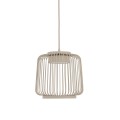 LAMPAMI - metalowa lampa wisząca, beżowa lampa, oświetlenie nad stołem w salonie, oświetlenie nad wyspę kuchenną, oświetlenie na przedpokój, nowoczesna lampa do salonu, lampa sufitowa wisząca, lampa nastrojowa KENAI A NOWODVORSKI